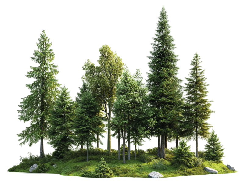 Ilustración sobre conservación de la naturaleza