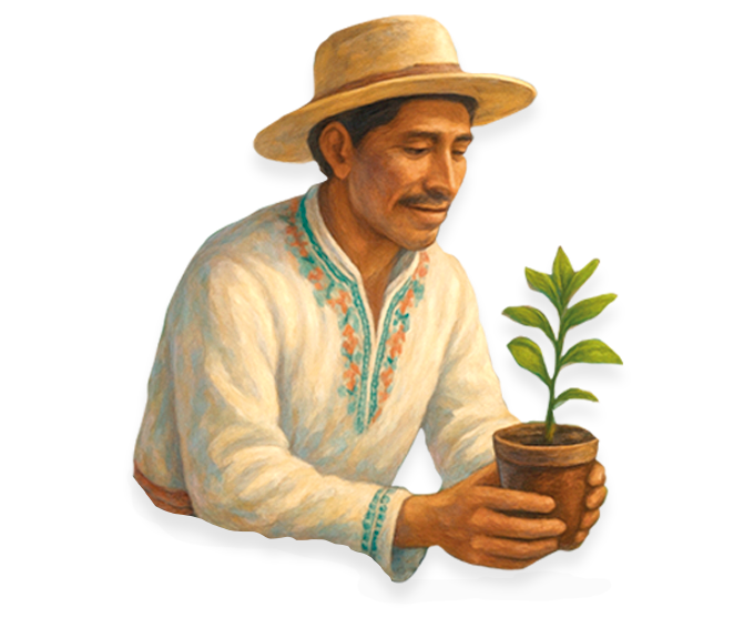 Ilustración sobre conservación y biodiversidad